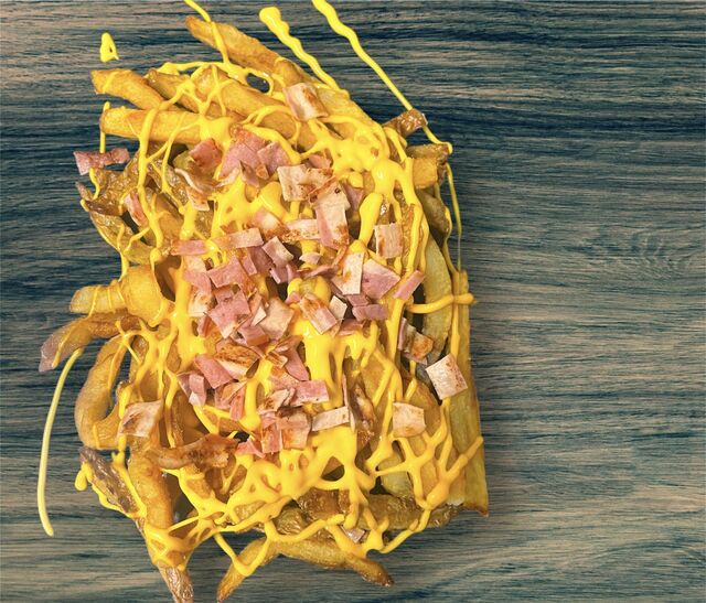 Frite maison cheddar bacon 