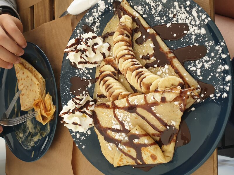 L antillaise
Banane chocolat maison chantilly