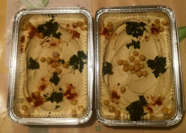 Nos préparations pour vos événements / Hommous tahina