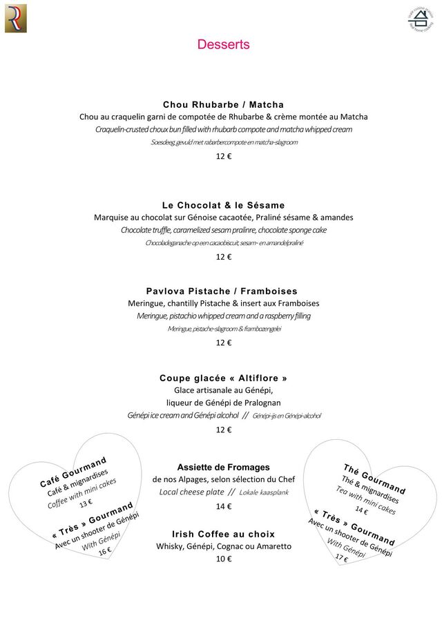 Nos Dessserts
