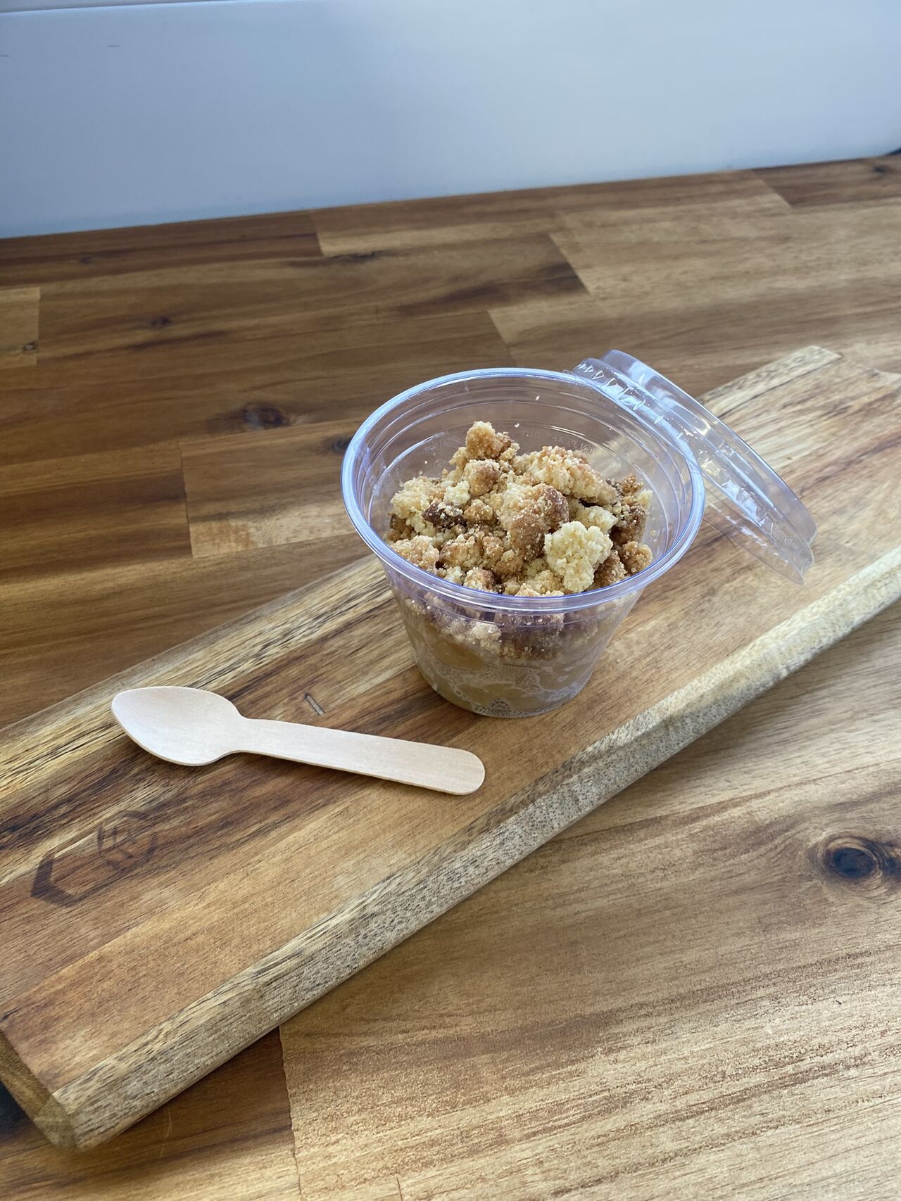 Crumble aux pommes 