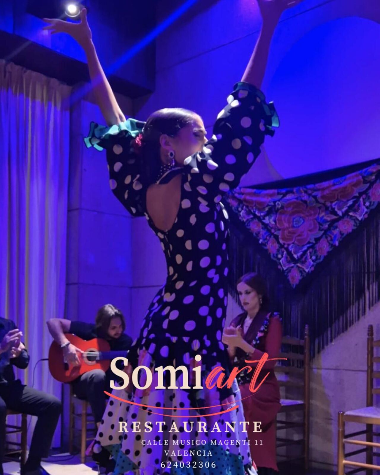 Flamenco en Vivo en Restaurante Somiart