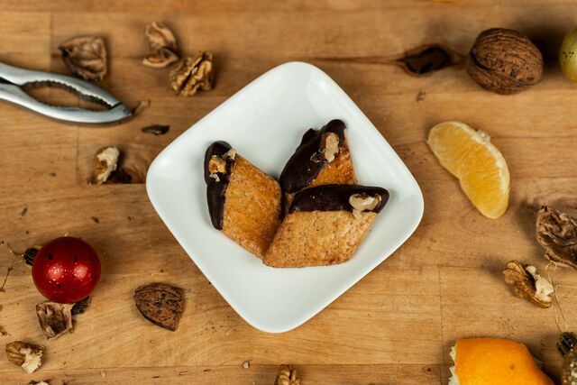 Losanges noix-chocolat