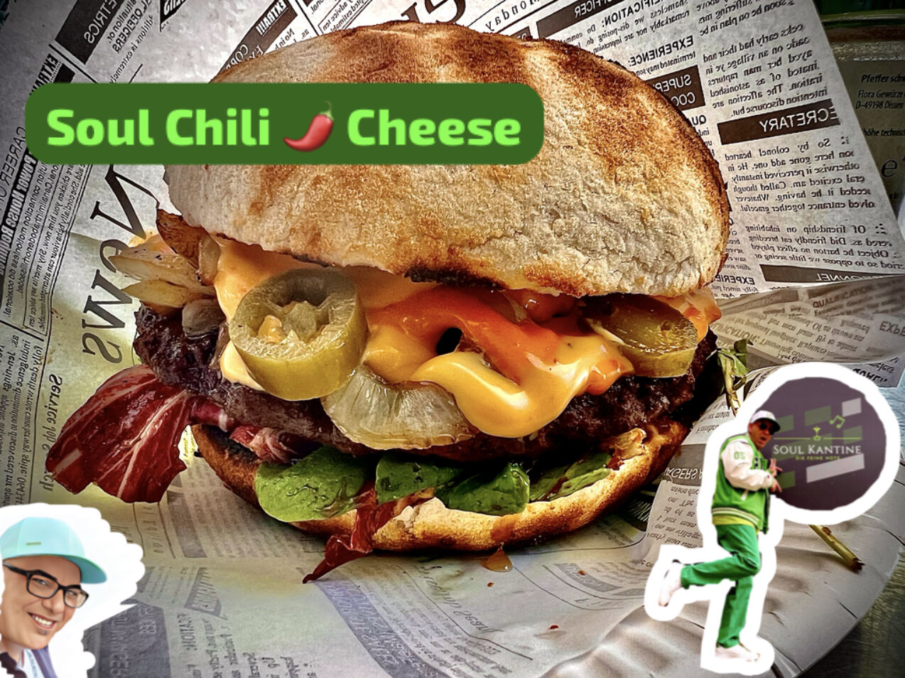 Soul Chili Cheese Burger