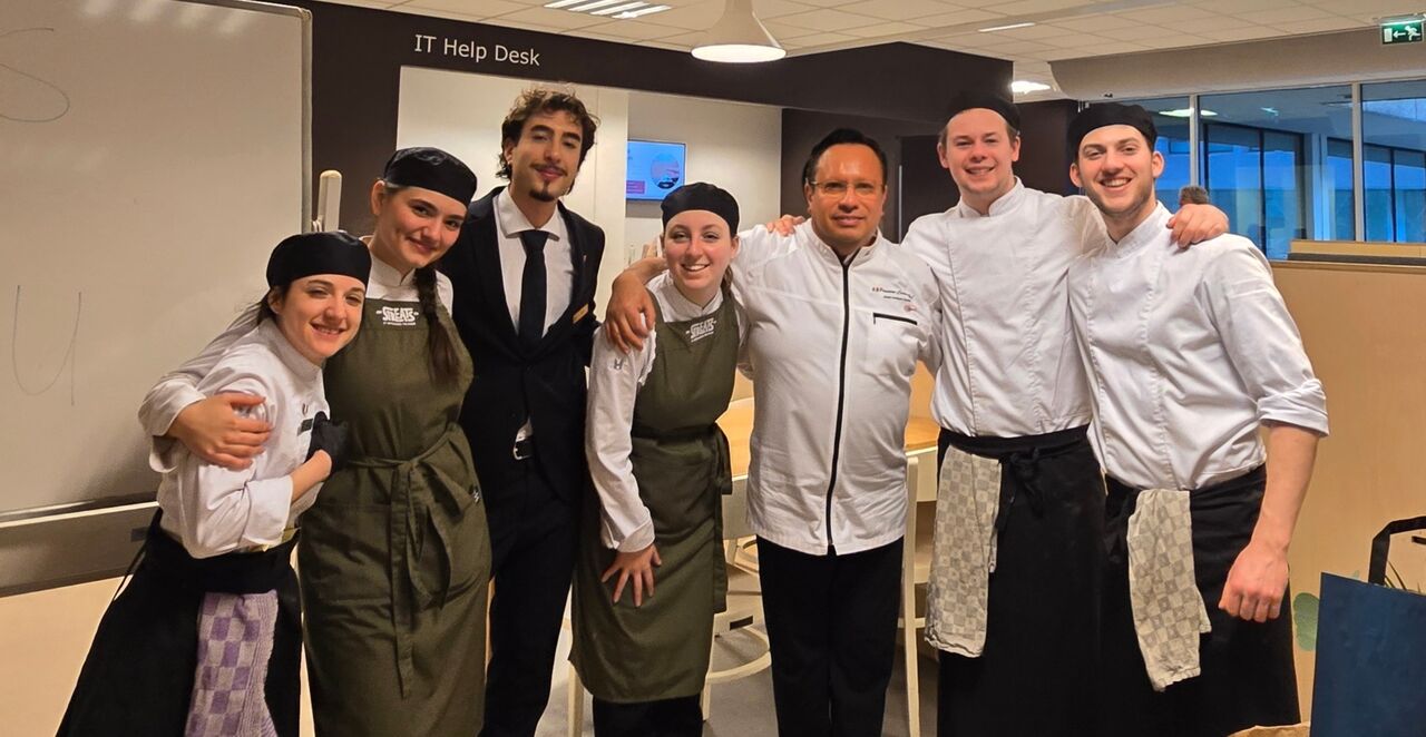 Master class Sabores del Peru at the Hotel School The Hague Amsterdam