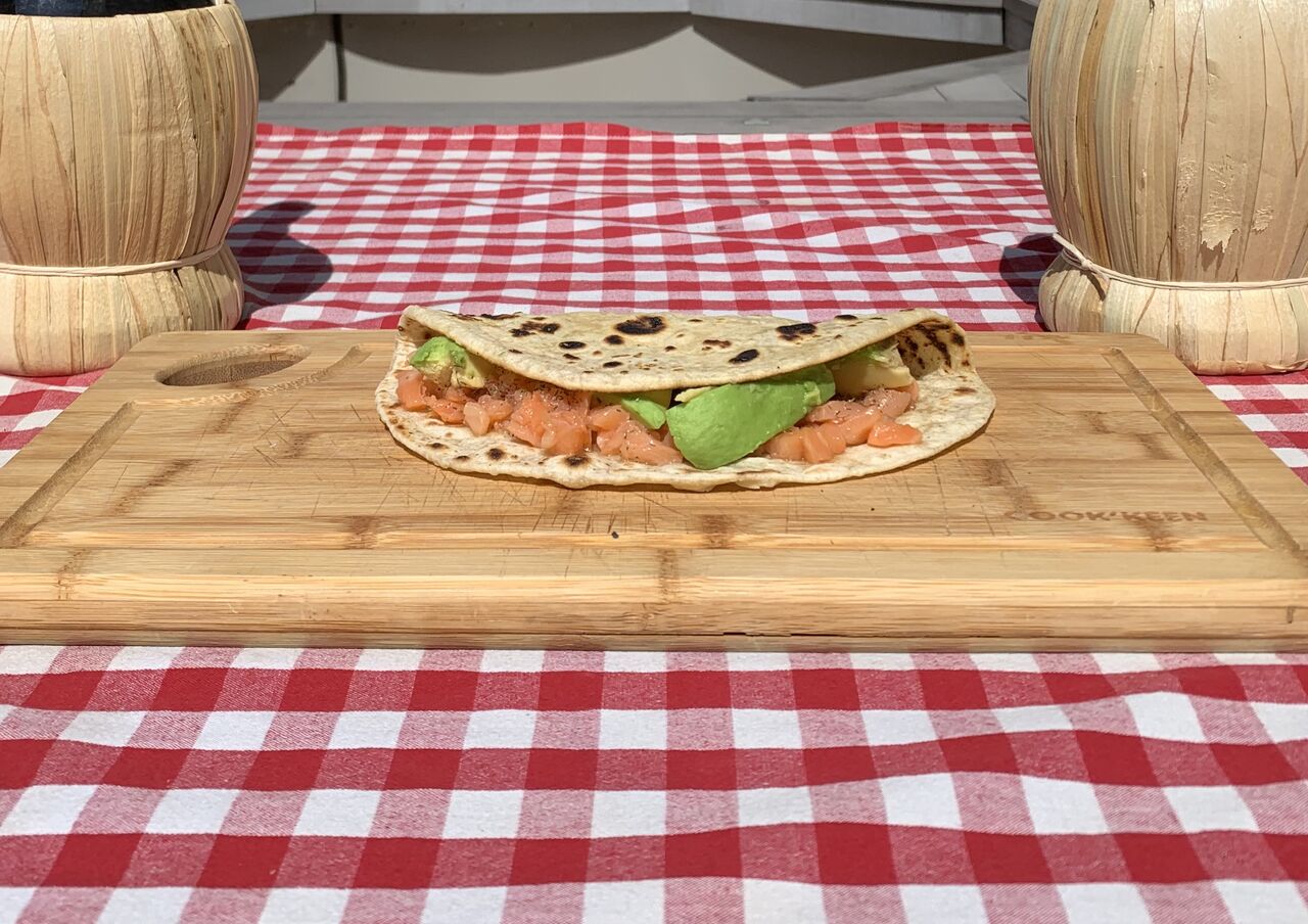 Piadina Eros
Saumon - avocat 