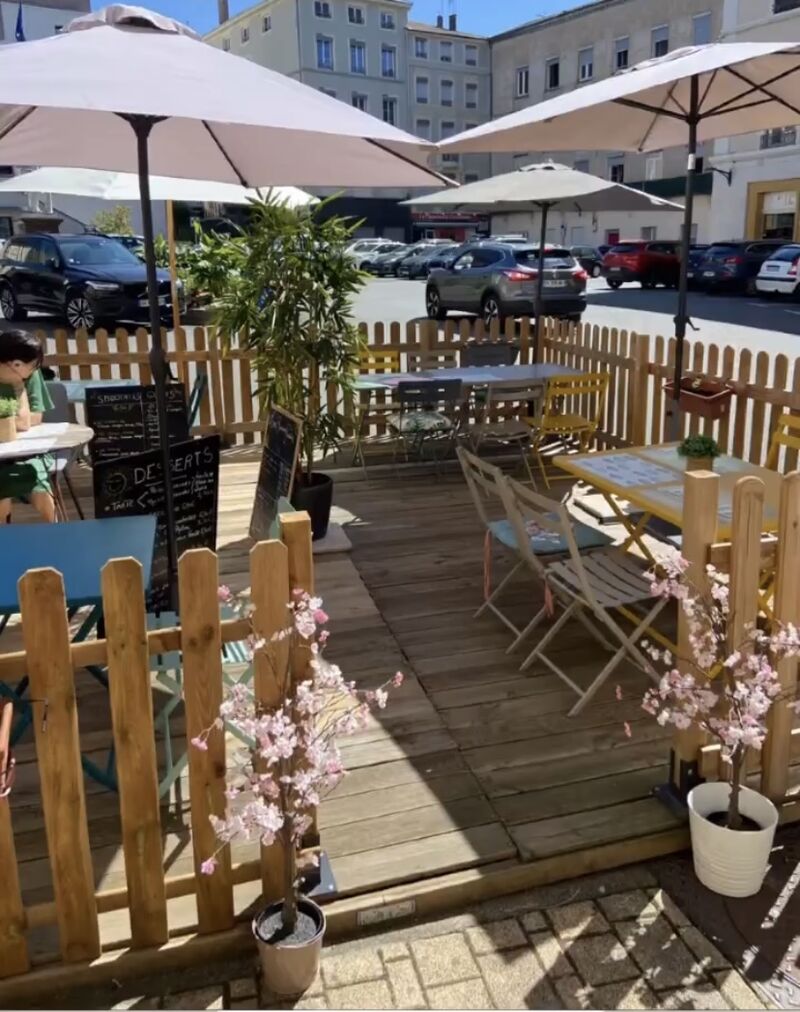 Terrasse plein sud !!