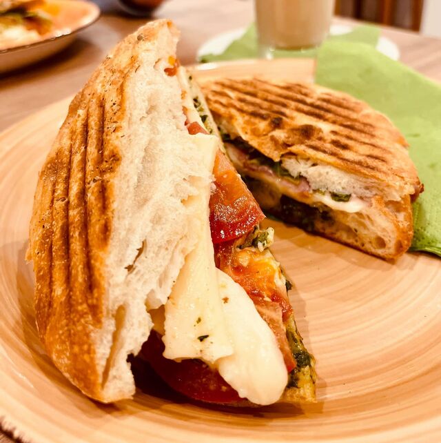 Focaccia Parma-Mozzarella 