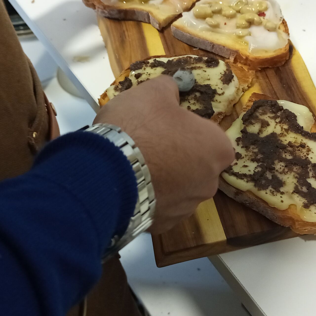 Caciocavallo e tartufo 