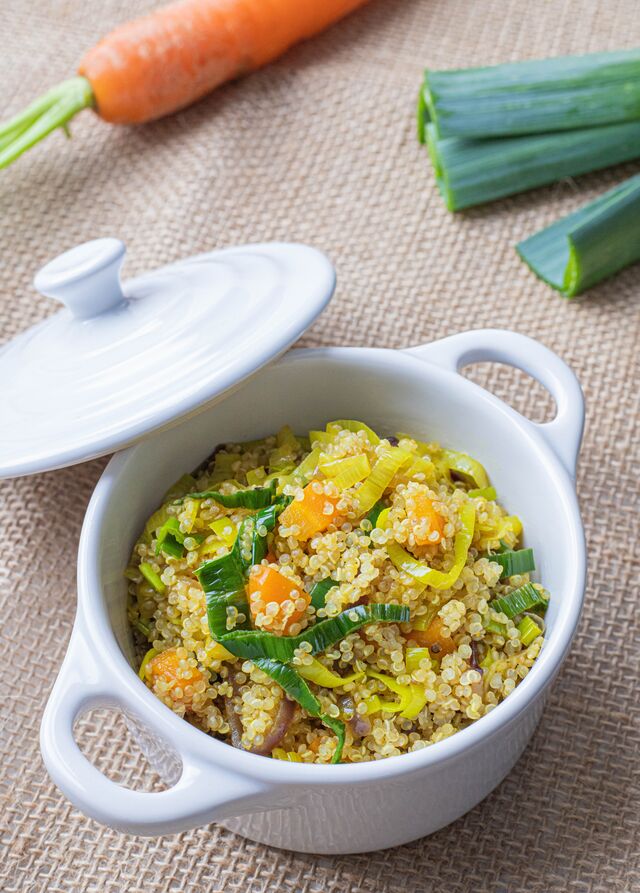 Salade de quinoa aux légumes de saison à 7€90