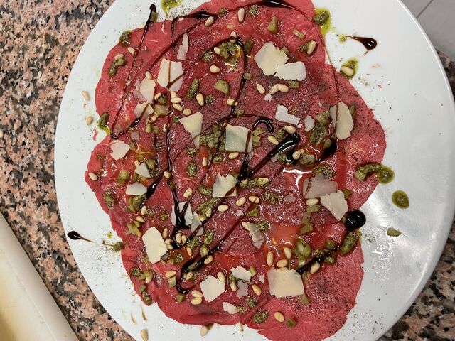 Carpaccio de bœuf