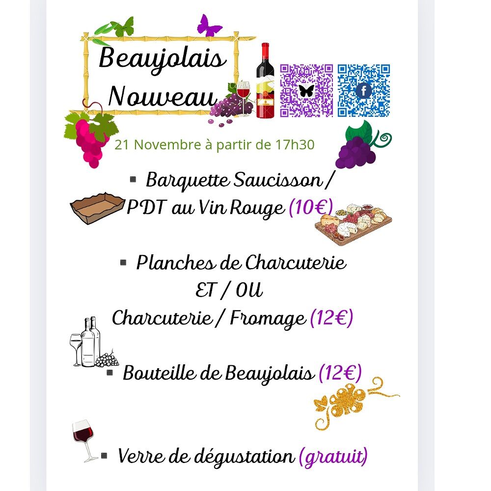 🍷 Beaujolais Nouveau 21/11