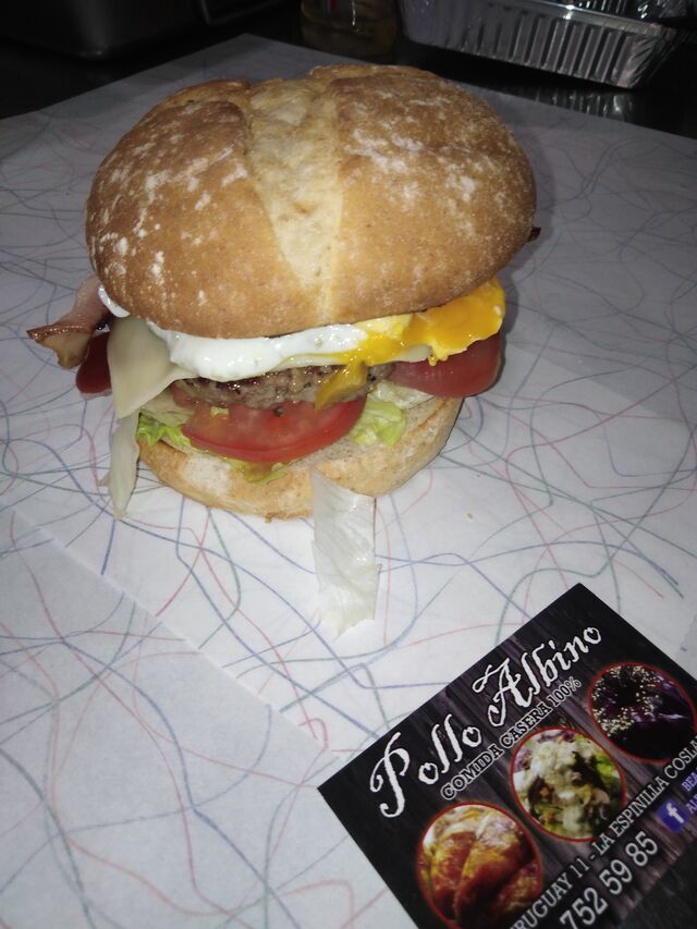 Nuestra hamburguesa especial ??