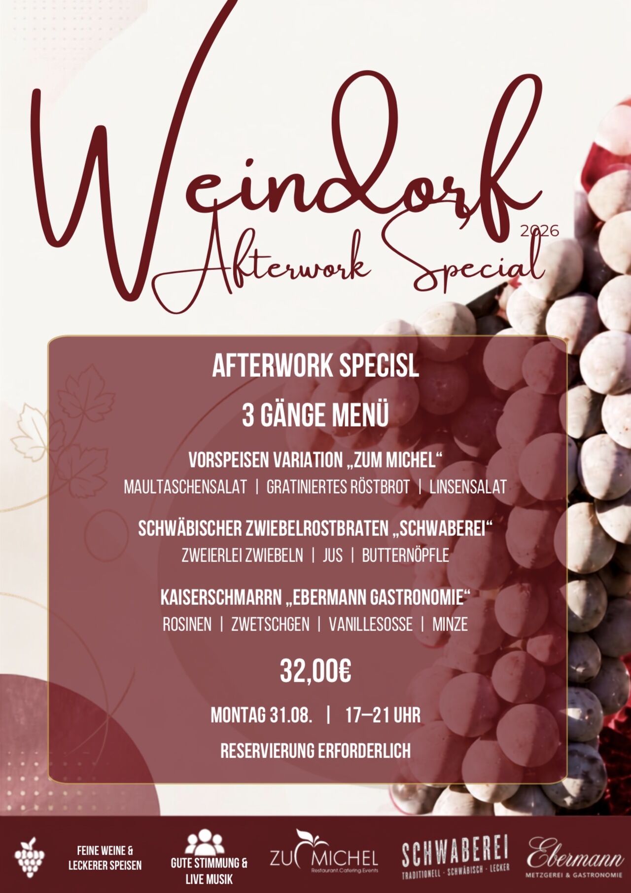 Special Menü 31.08.2026