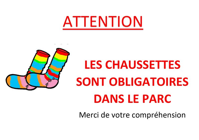 CHAUSETTES OBLIGATOIRES 