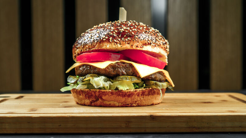 Black Angus Burger