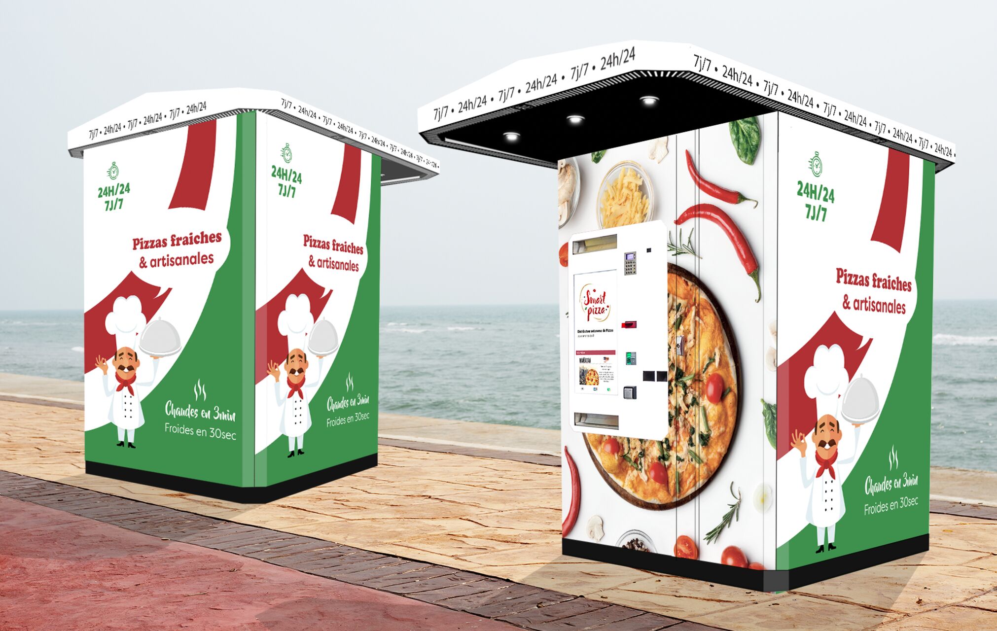 PIZZAS 24/24H 7/7J