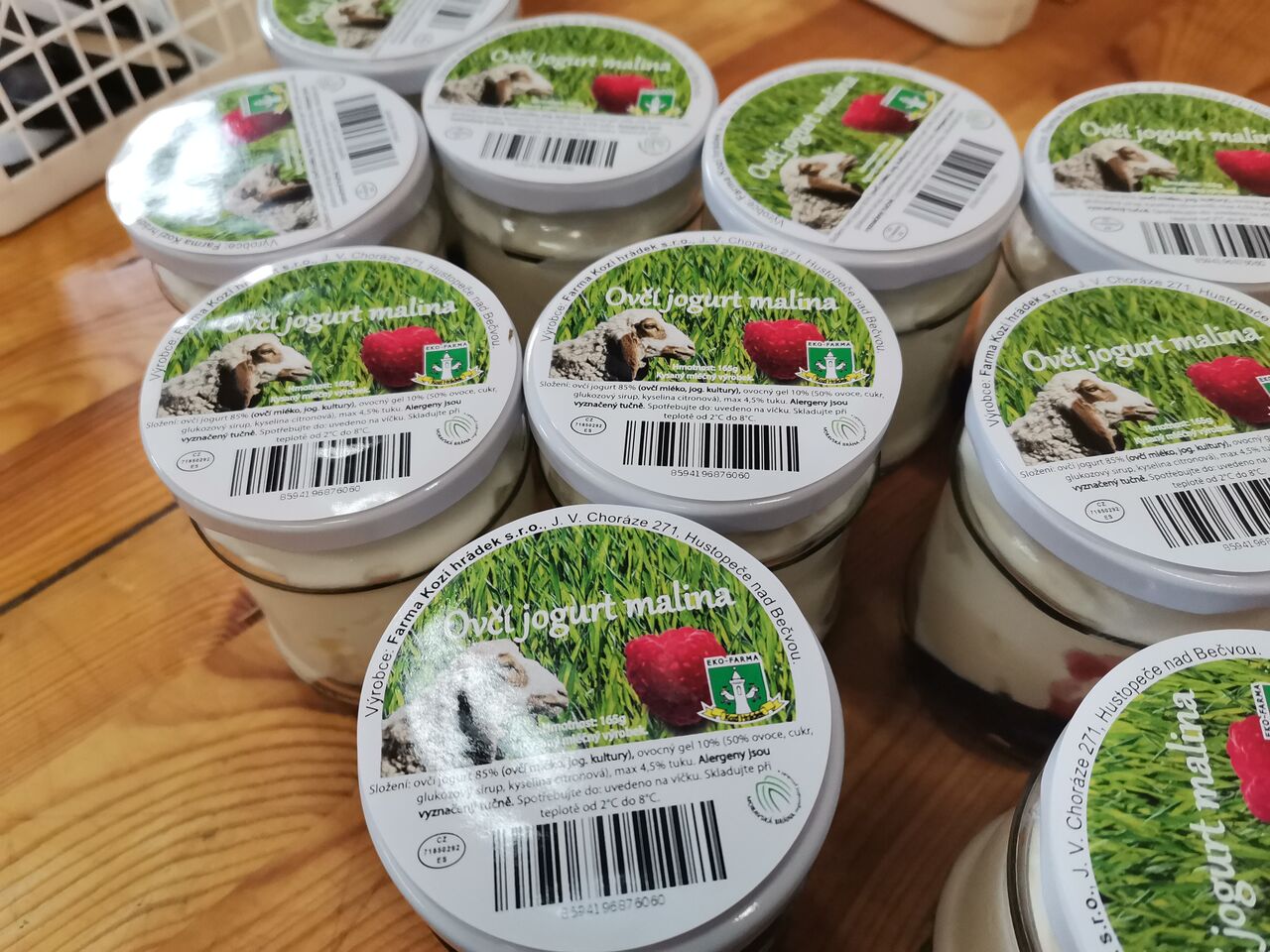 ovčí jogurty