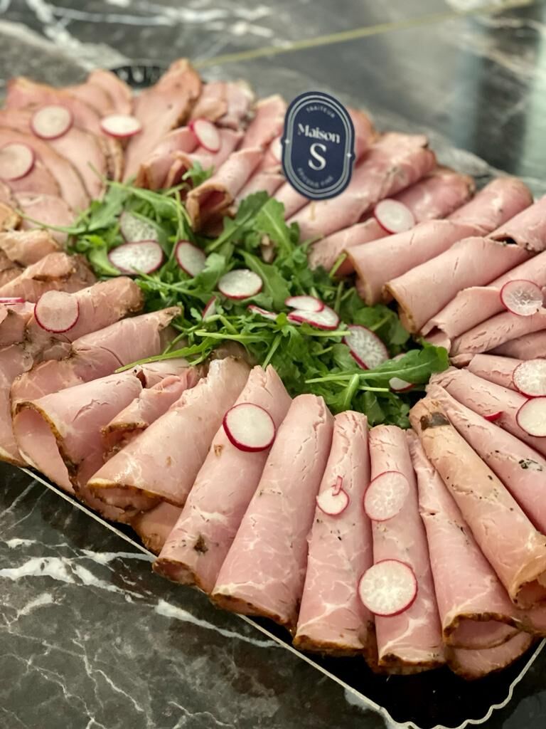 Plateau rôti de porc 