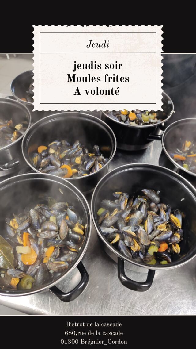 Moules frites 