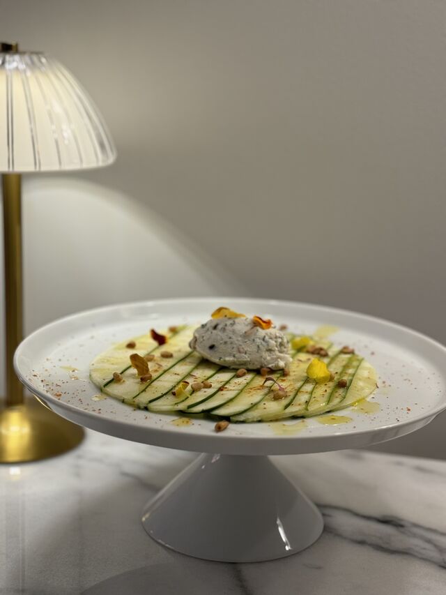 Carpaccio de Courgettes