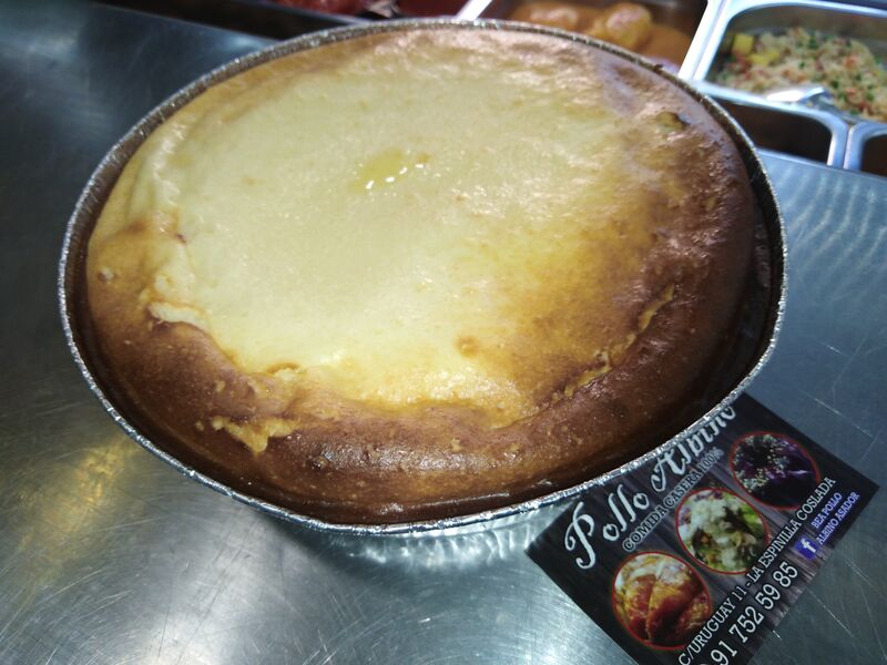 Nuestra tarta de queso 100% casera