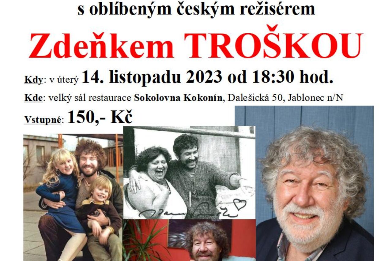 Beseda s režisérem Zdeňkem Troškou