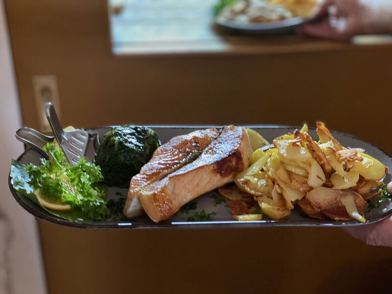 Lachs vom Grill