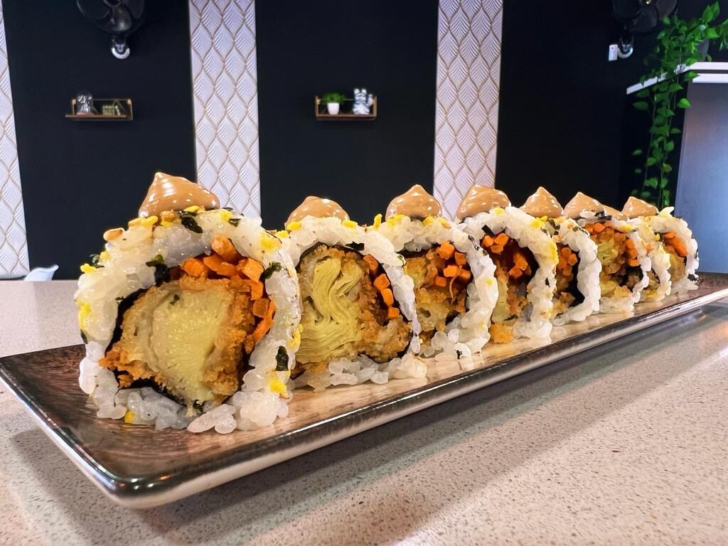 Uramaki de alcachofa