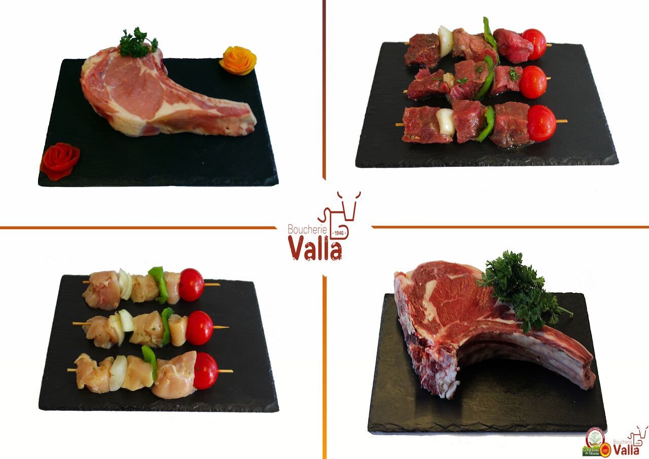 Grillades et Brochettes marinées