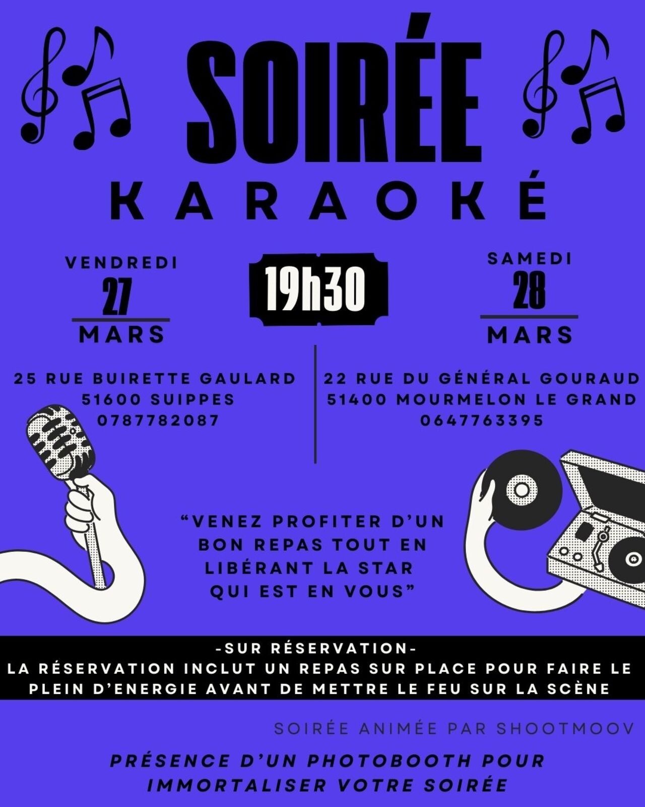 soirée Karaoké