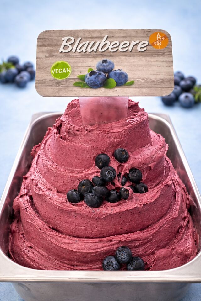 Blaubeere (Vegan & Glutenfrei)