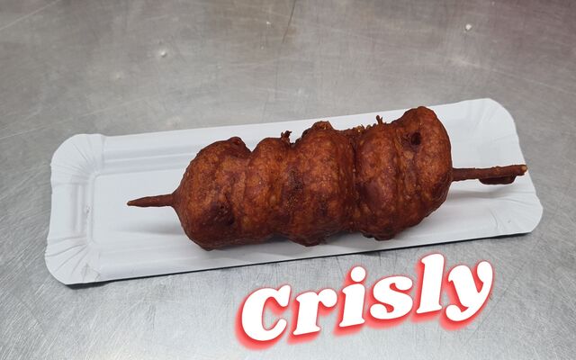 BROCHETTE DE CRISLY
Brochette de poulet et oignons légèrement relevé