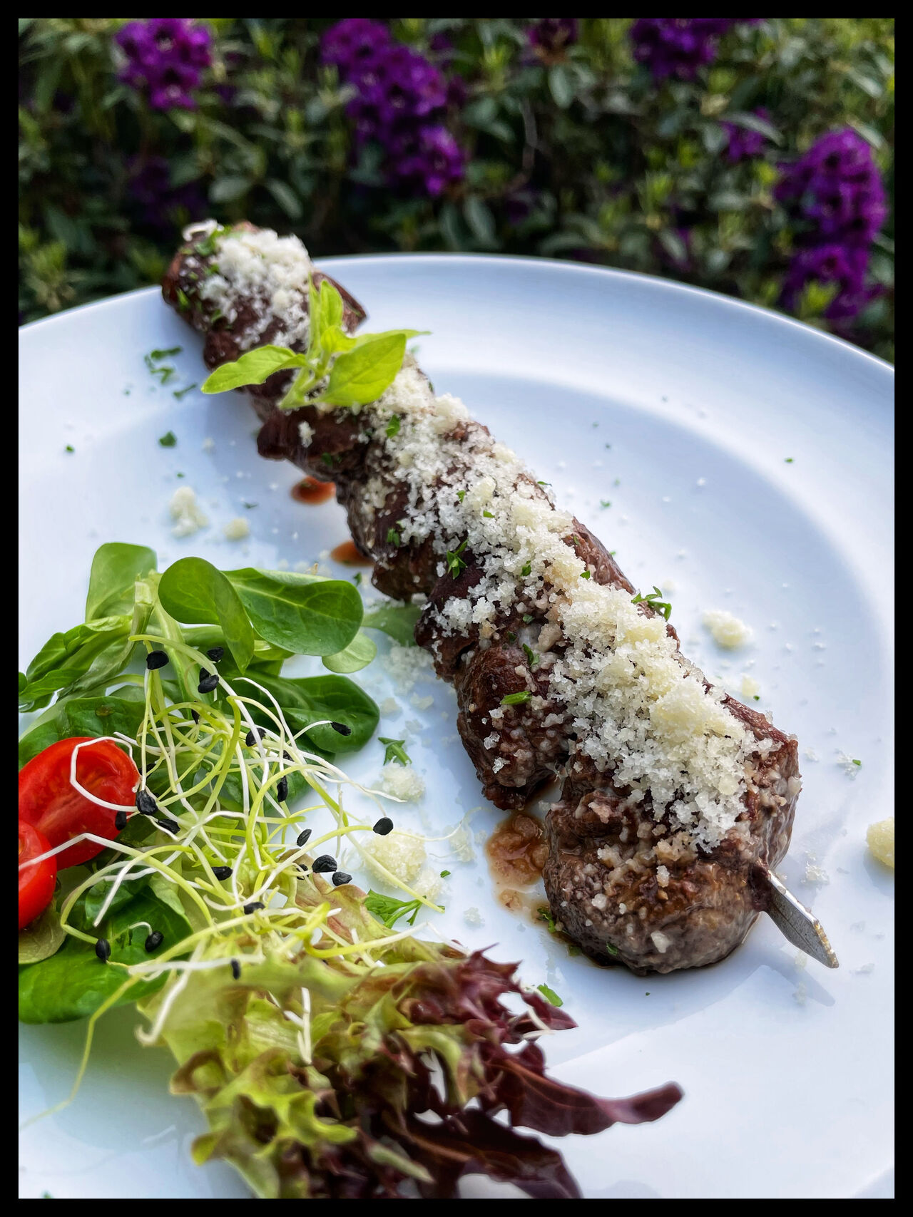 Hovězí svíčková s Parmezánem