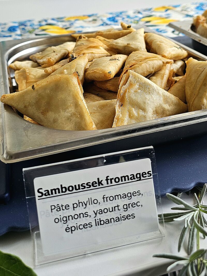 Samboussek au fromages