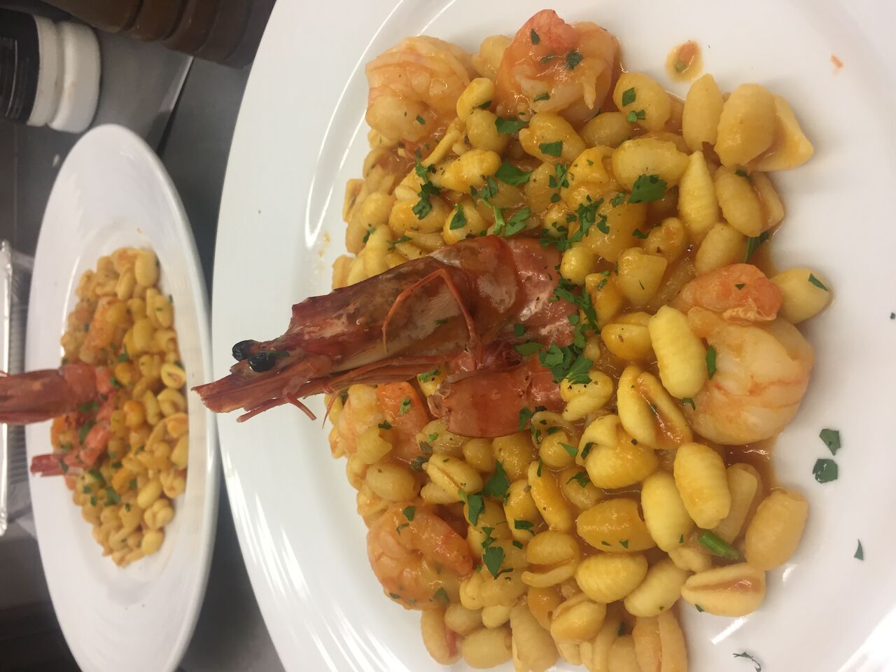 Cavatelli con ragù di scampi