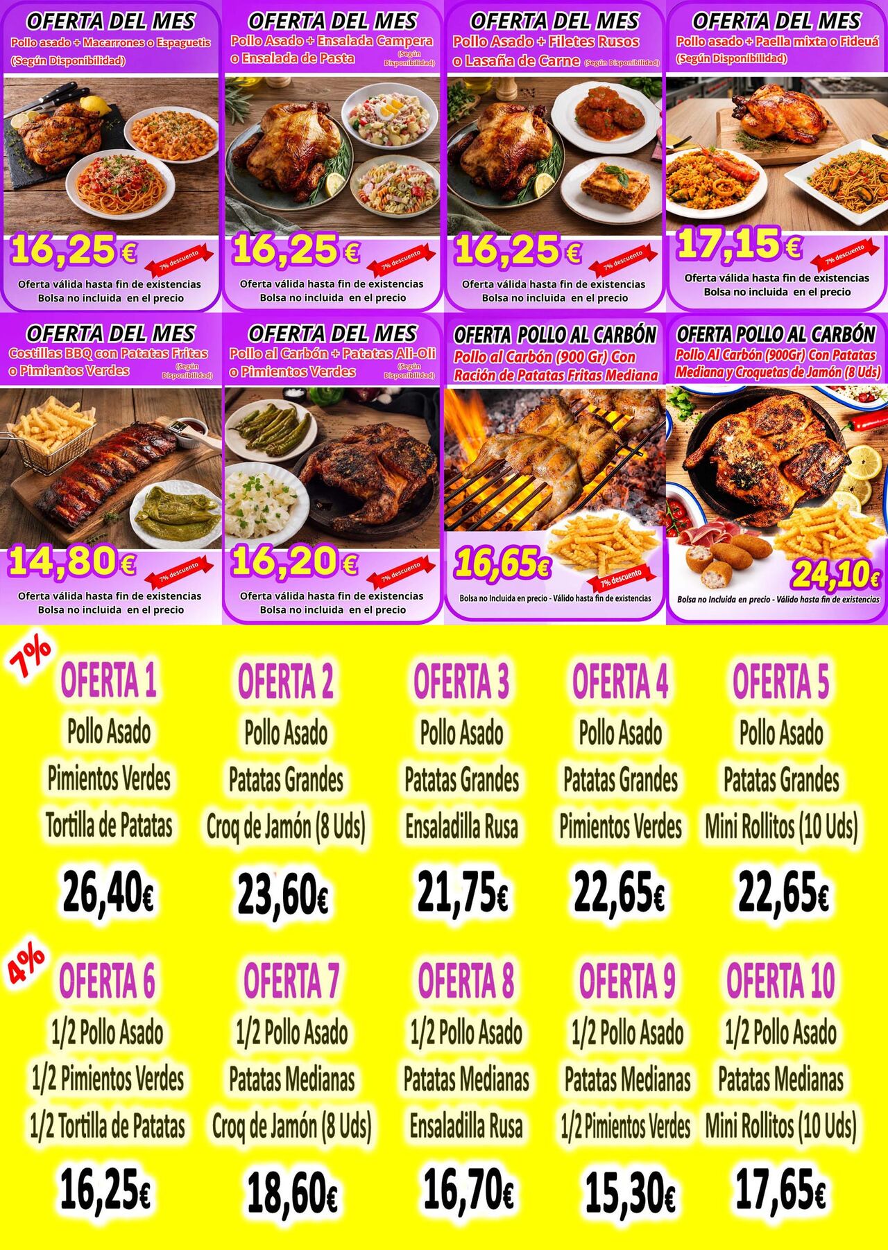 Ofertas del mes
