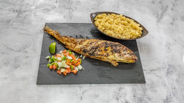 attiéké poisson braisé 