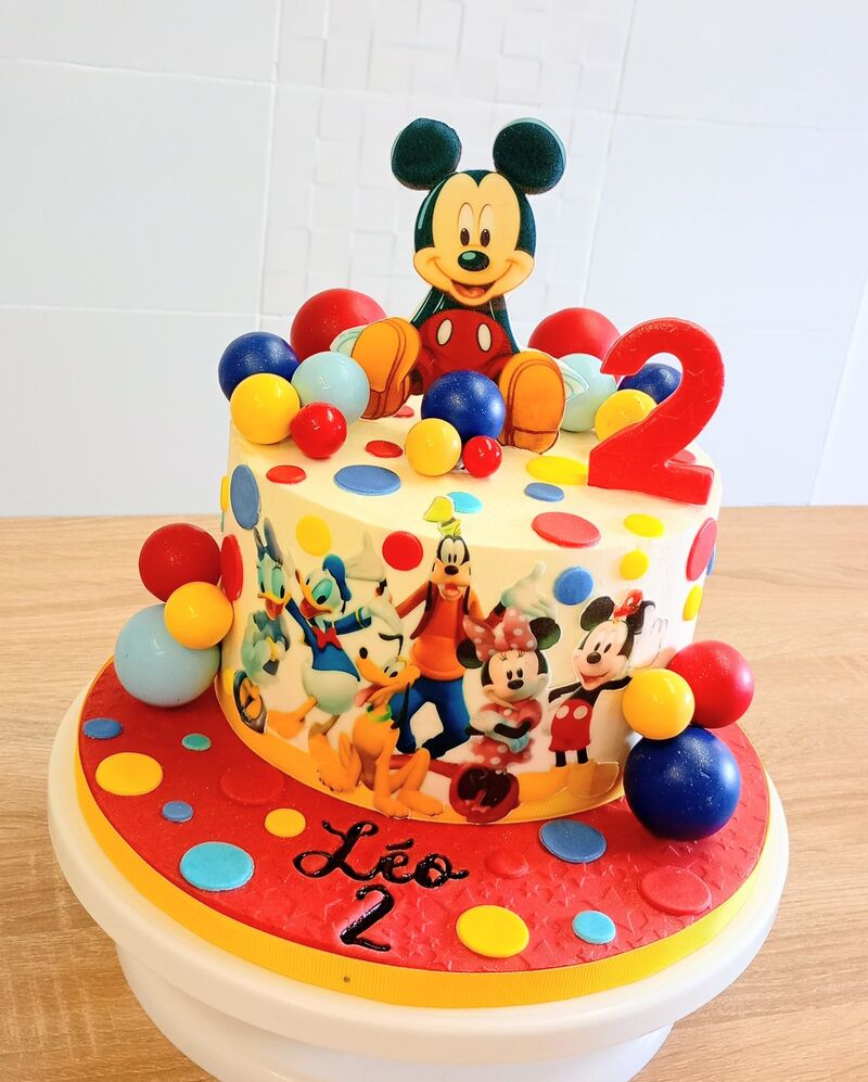 Mickey cake design 