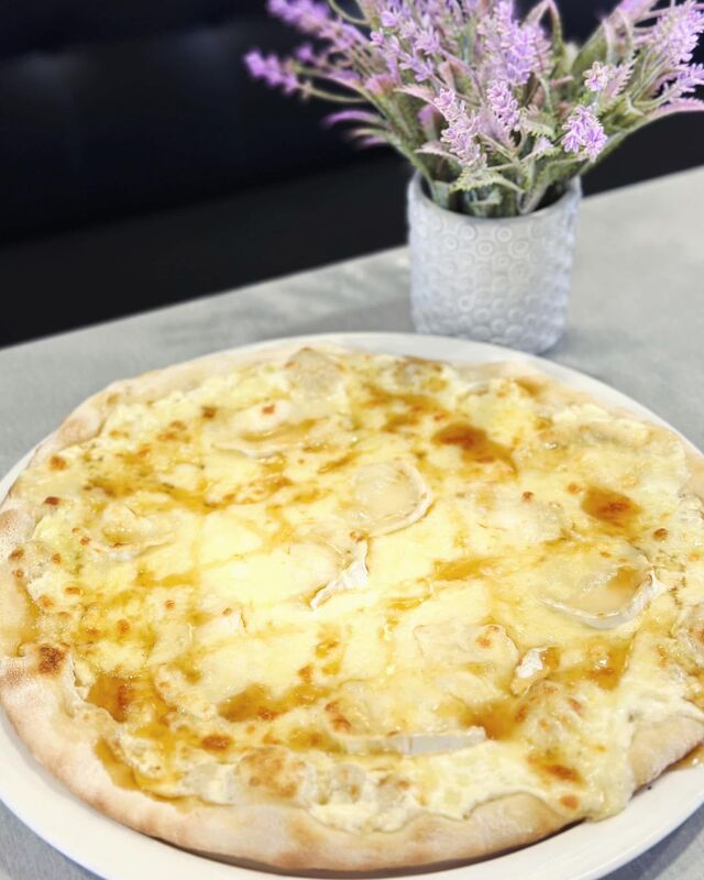 Pizza chèvre miel 🍯 