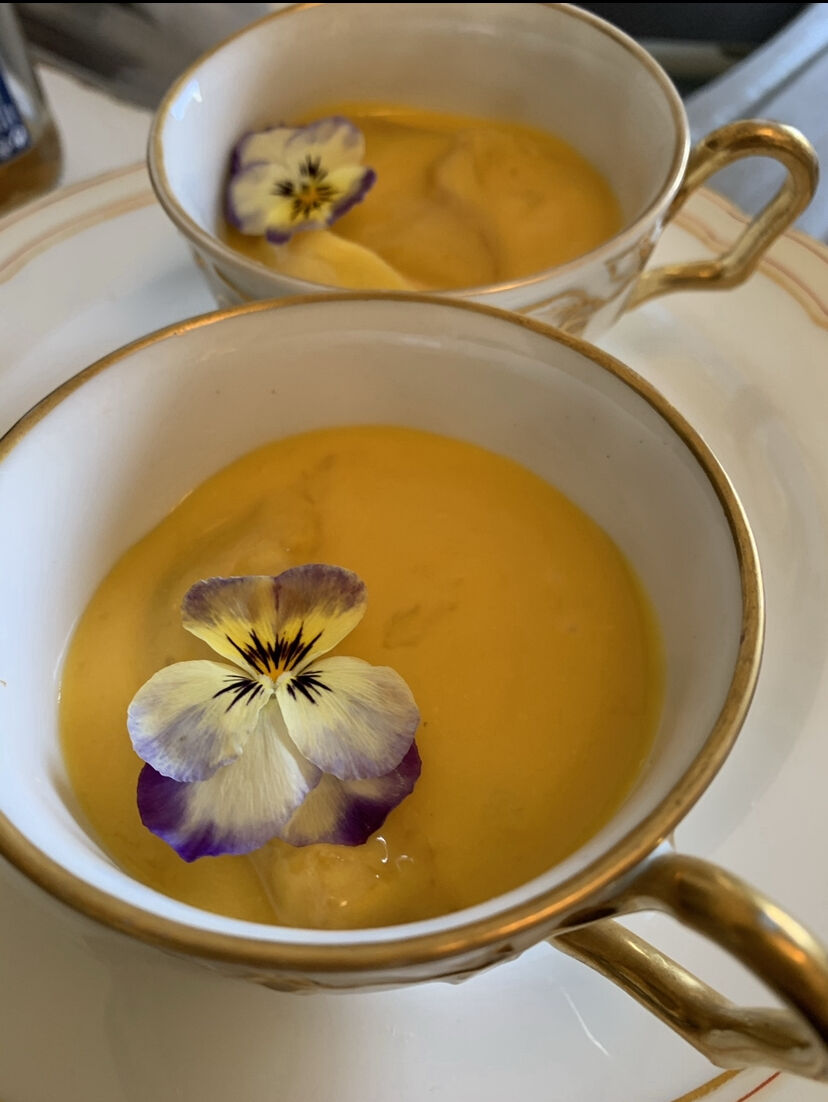 Velouté coco à la mangue