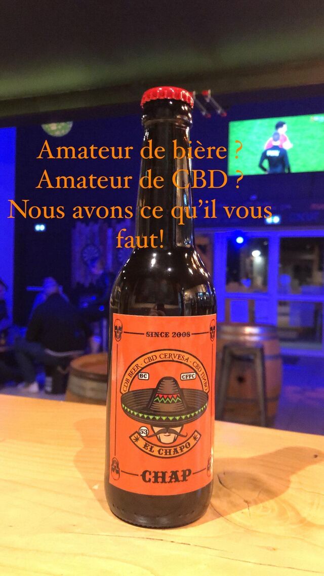 Biere au CBD