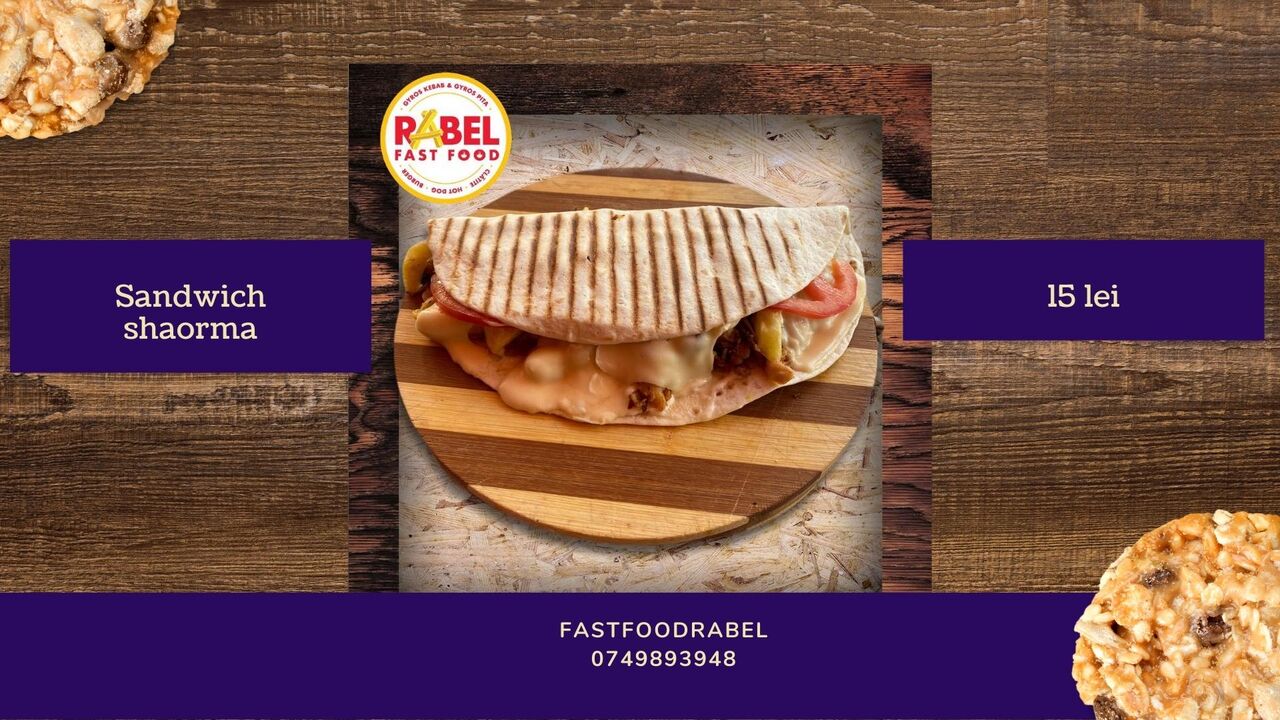 Sandwich shaorma