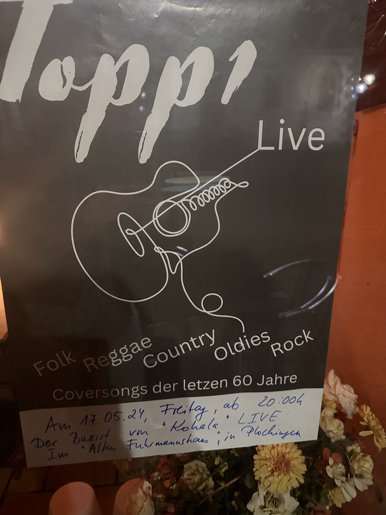 Topp 1 Live am 17.05.2024, Freitag ab 20 Uhr