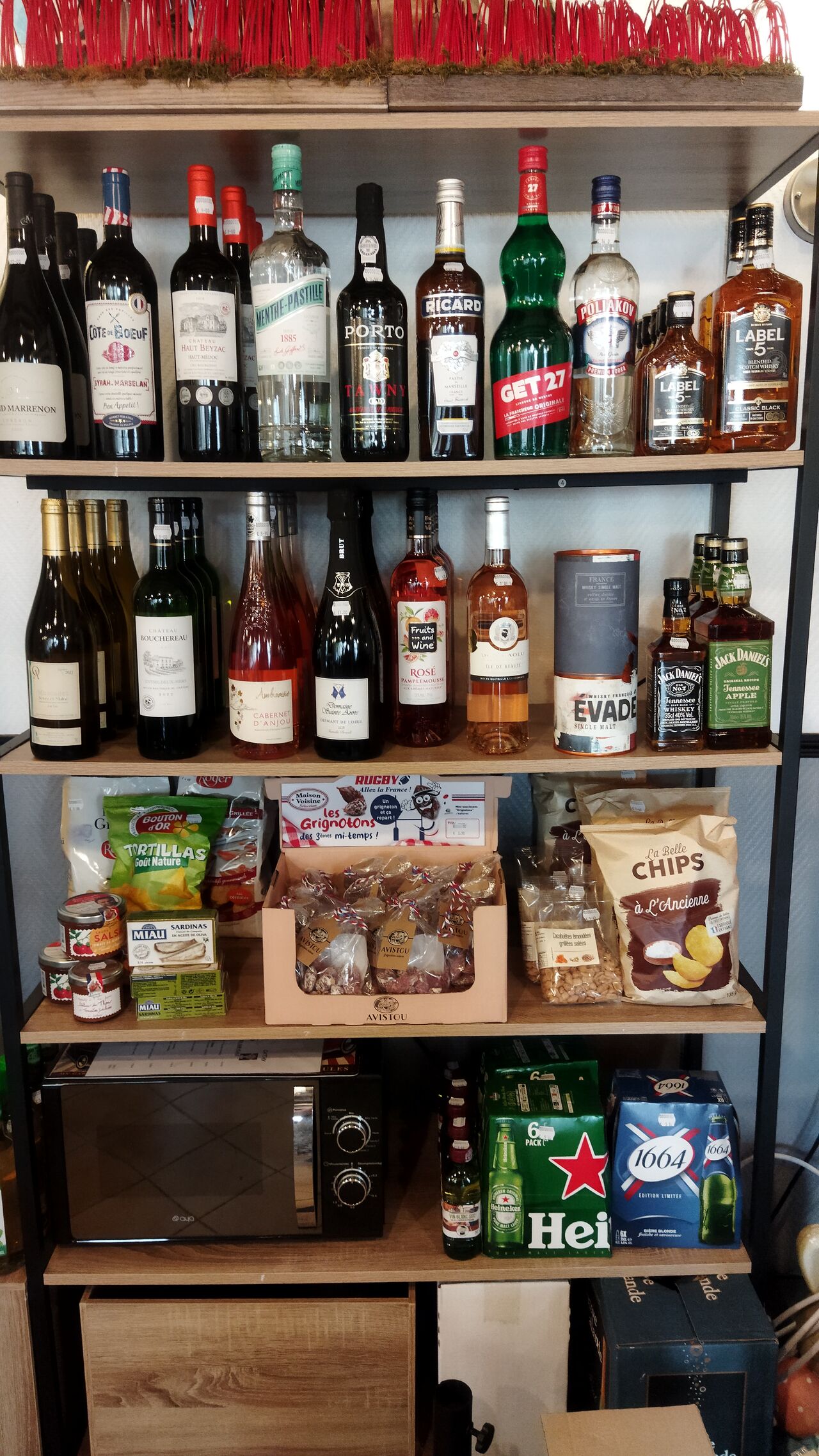 Apéritifs épicerie