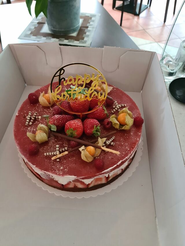 Erdbeer Mascarpone Sahne