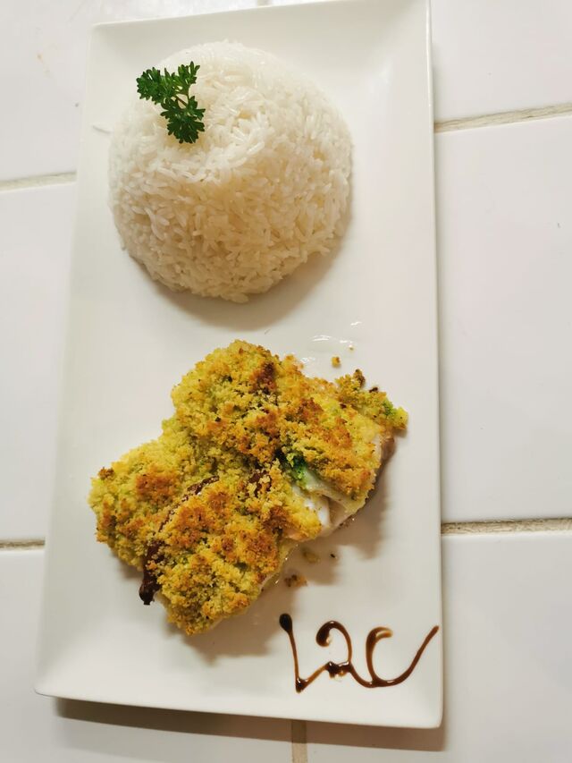 Crumble de cabillaud 