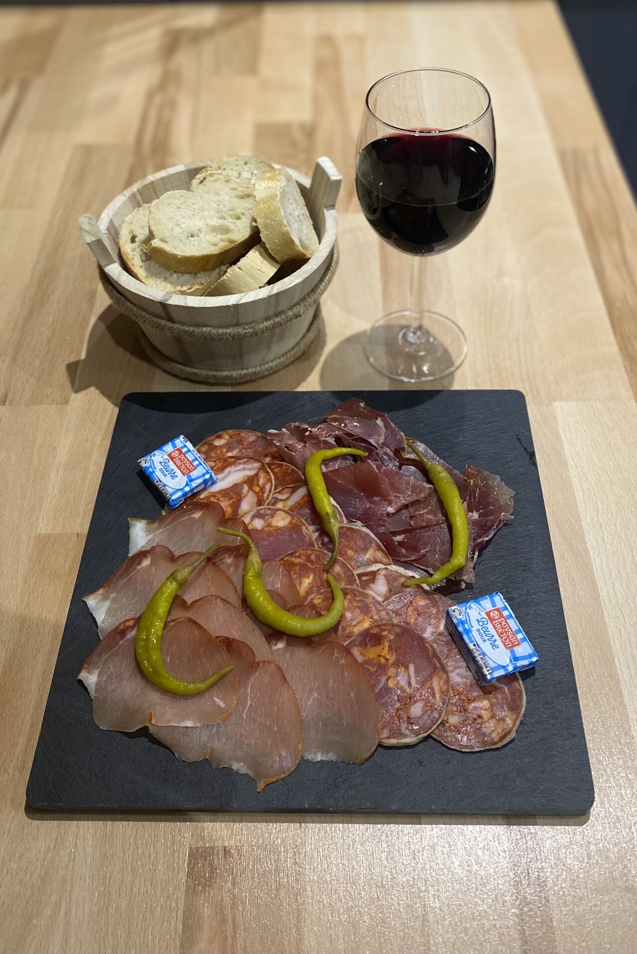 Ardoise de charcuteries ibériques 