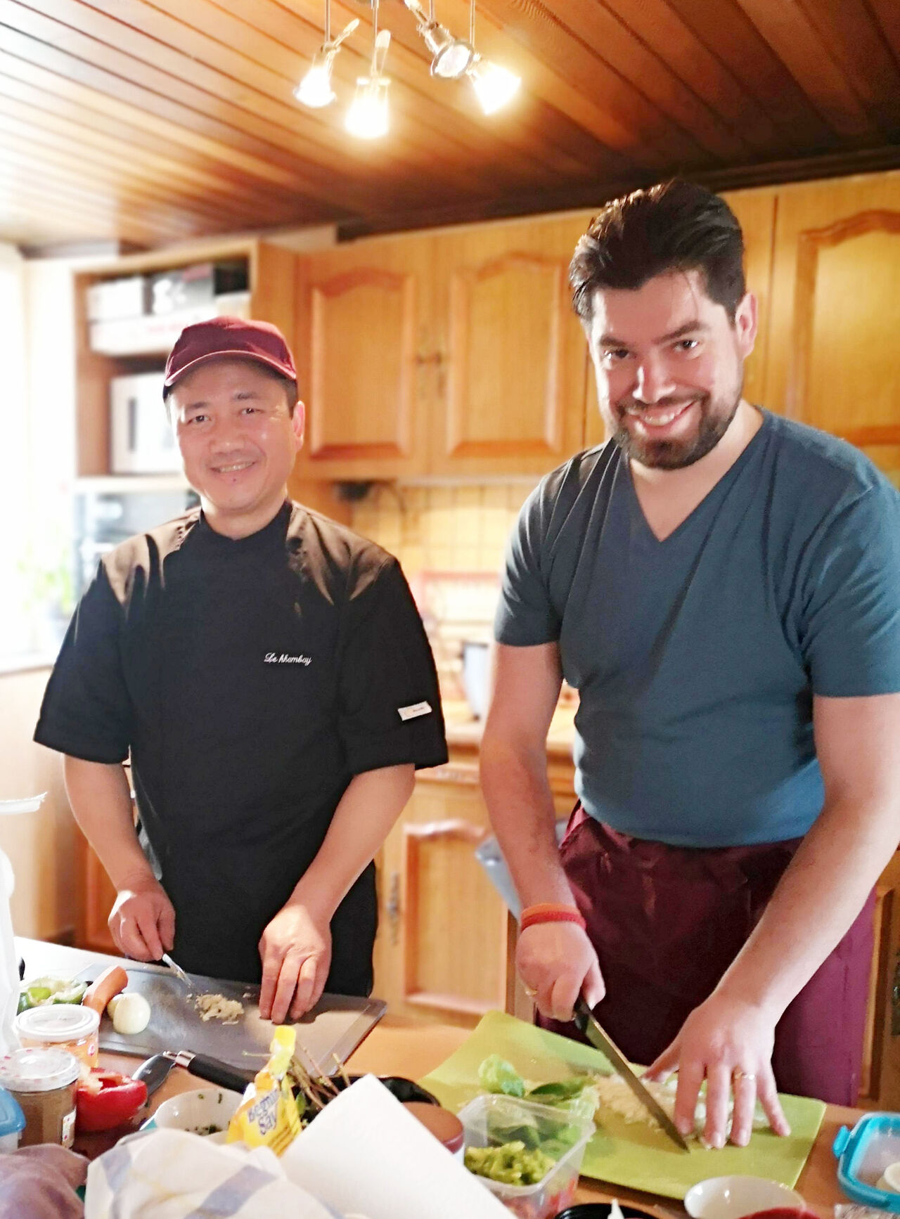 Atelier de cuisine avec Quentin (un grand gourmand!!!)