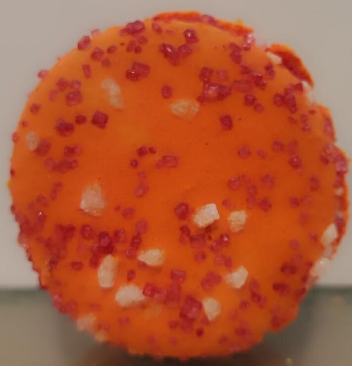 Macaron Reine Margot
(Grand Marnier Framboise)